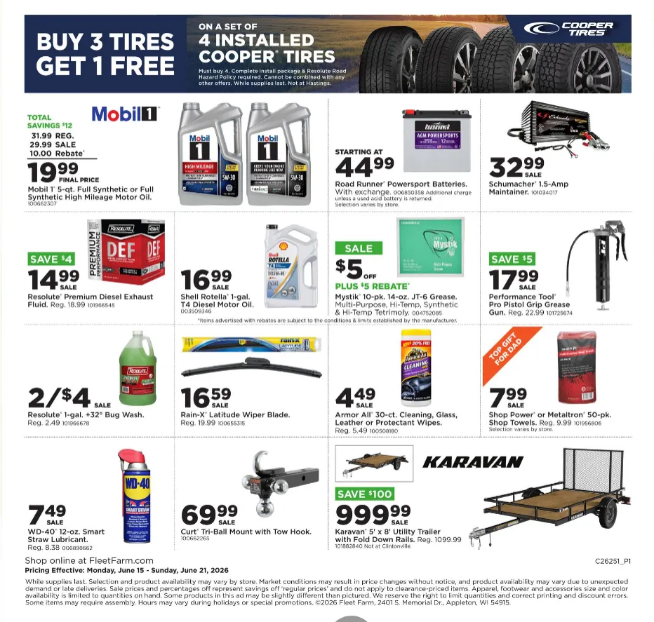 Weekly ad Fleet Farm Sales from June 15 to June 21 2026 - Page 20