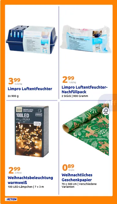 Action Angebote von 3. Dezember bis 9. Dezember 2025 - Prospekt seite 20
