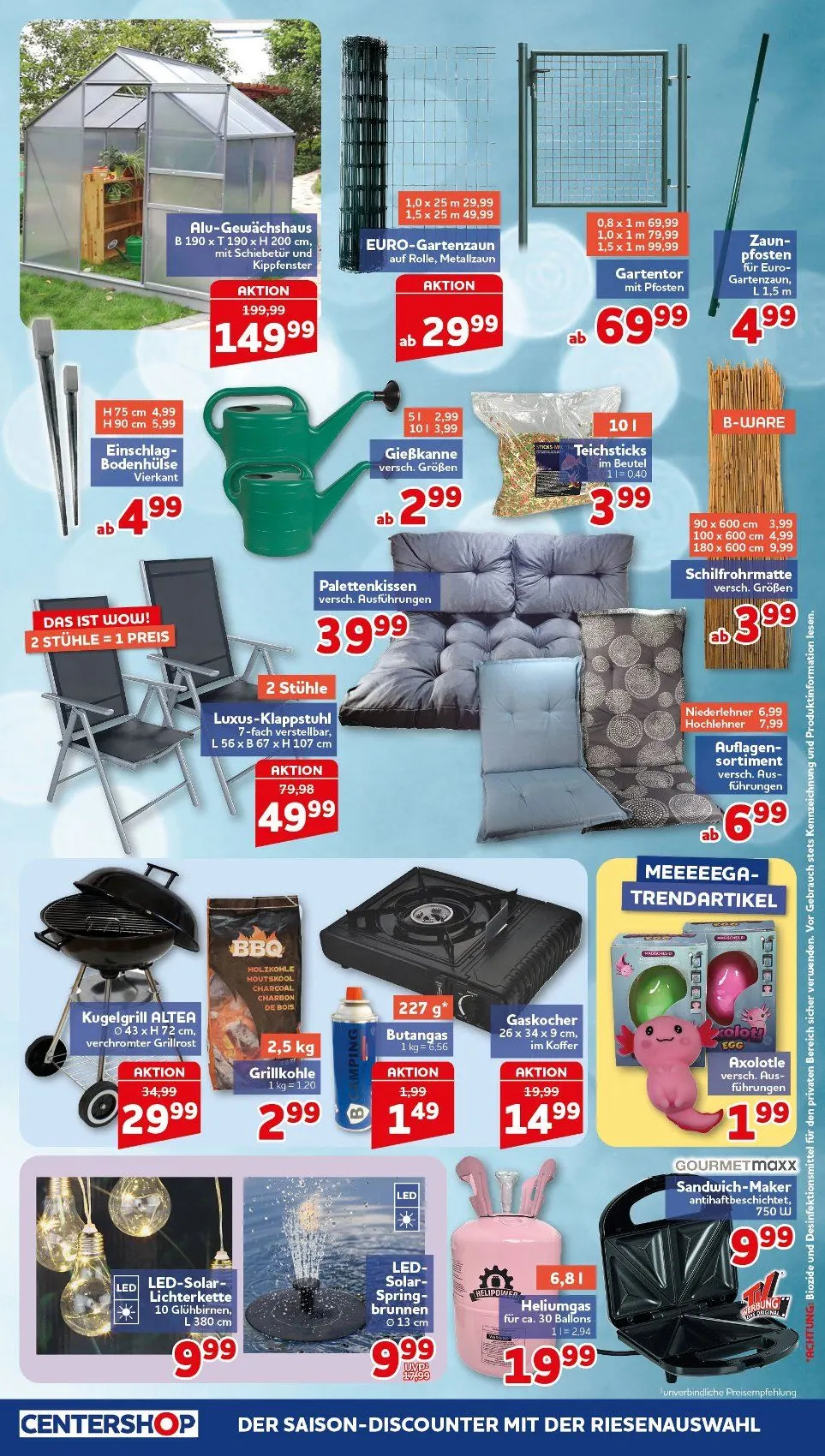 CENTERSHOP Prospekte von 13. Juli bis 18. Juli 2026 - Prospekt seite 20