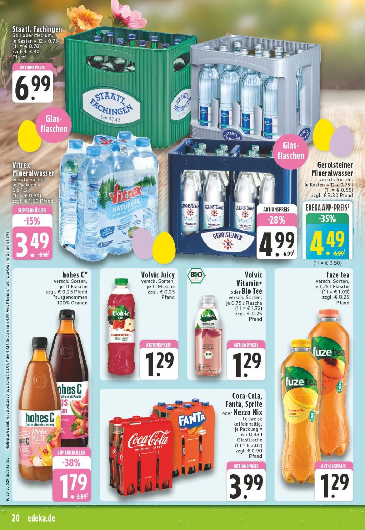 Edeka Angebote von 14. April bis 19. April 2025 - Prospekt seite 20