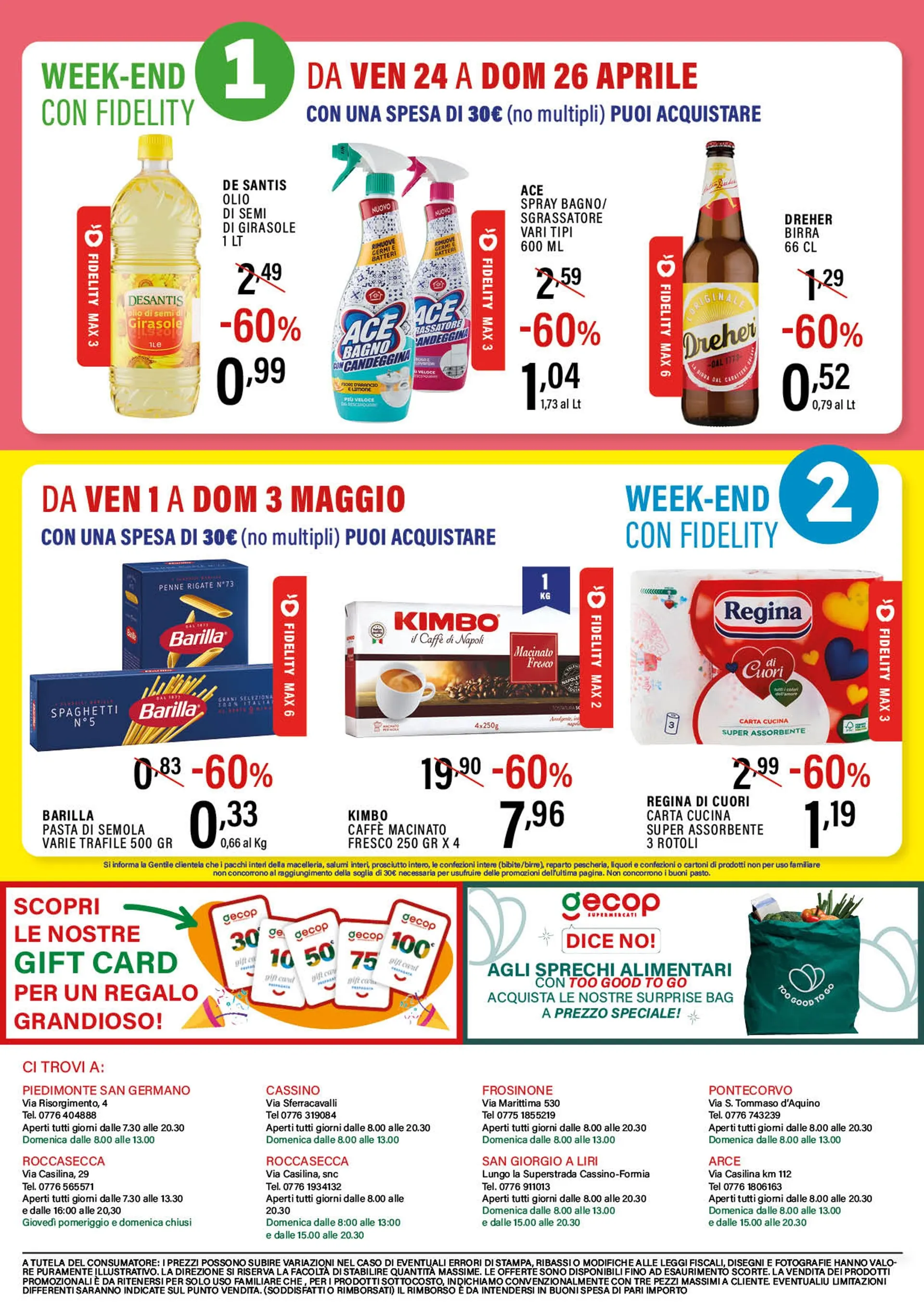 Volantini Gecop da 20 aprile a 3 maggio di 2026 - Pagina del volantino 20