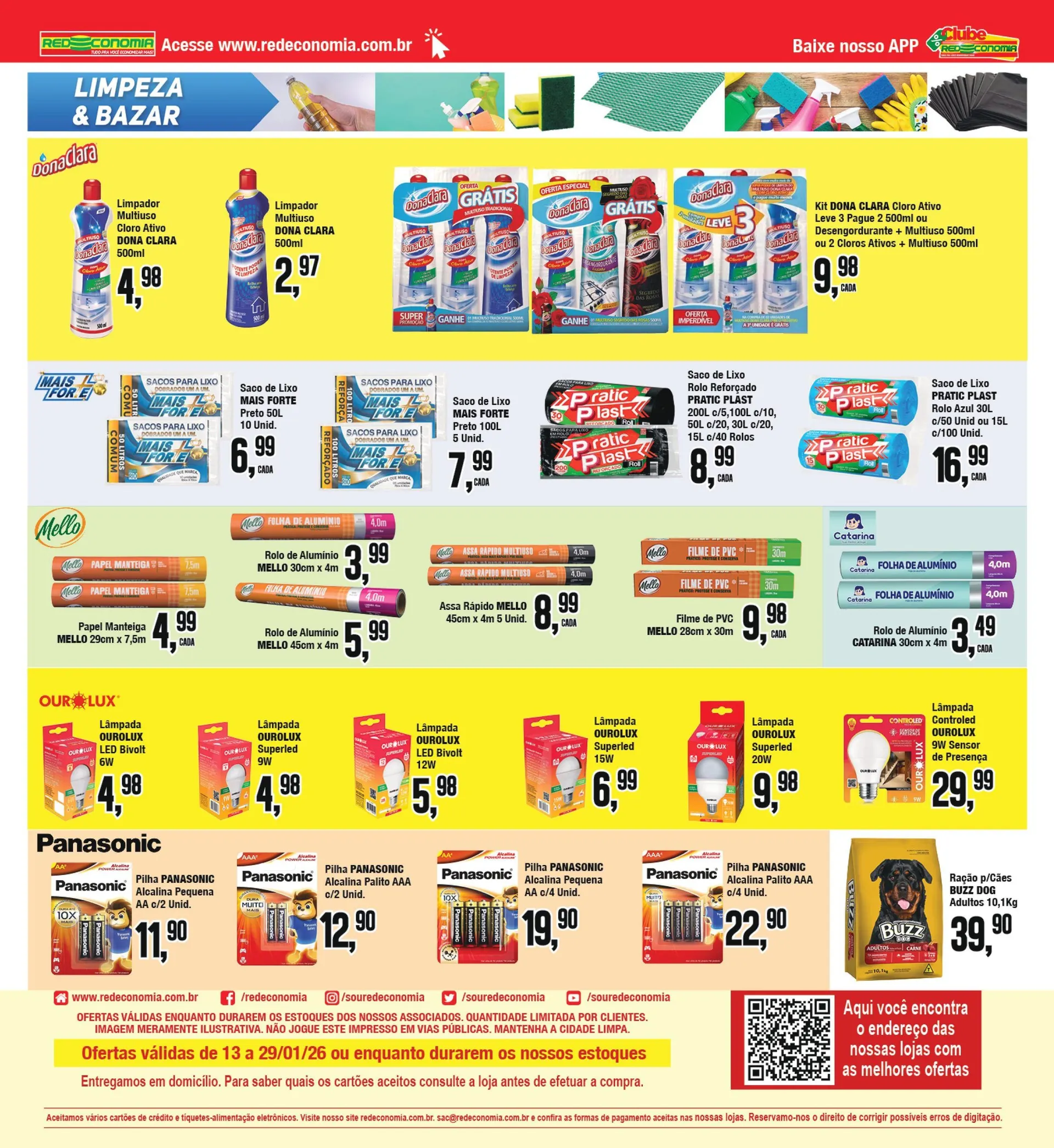 Encarte de Folhetos Redeconomia 12 de janeiro até 13 de janeiro 2026 - Pagina 20