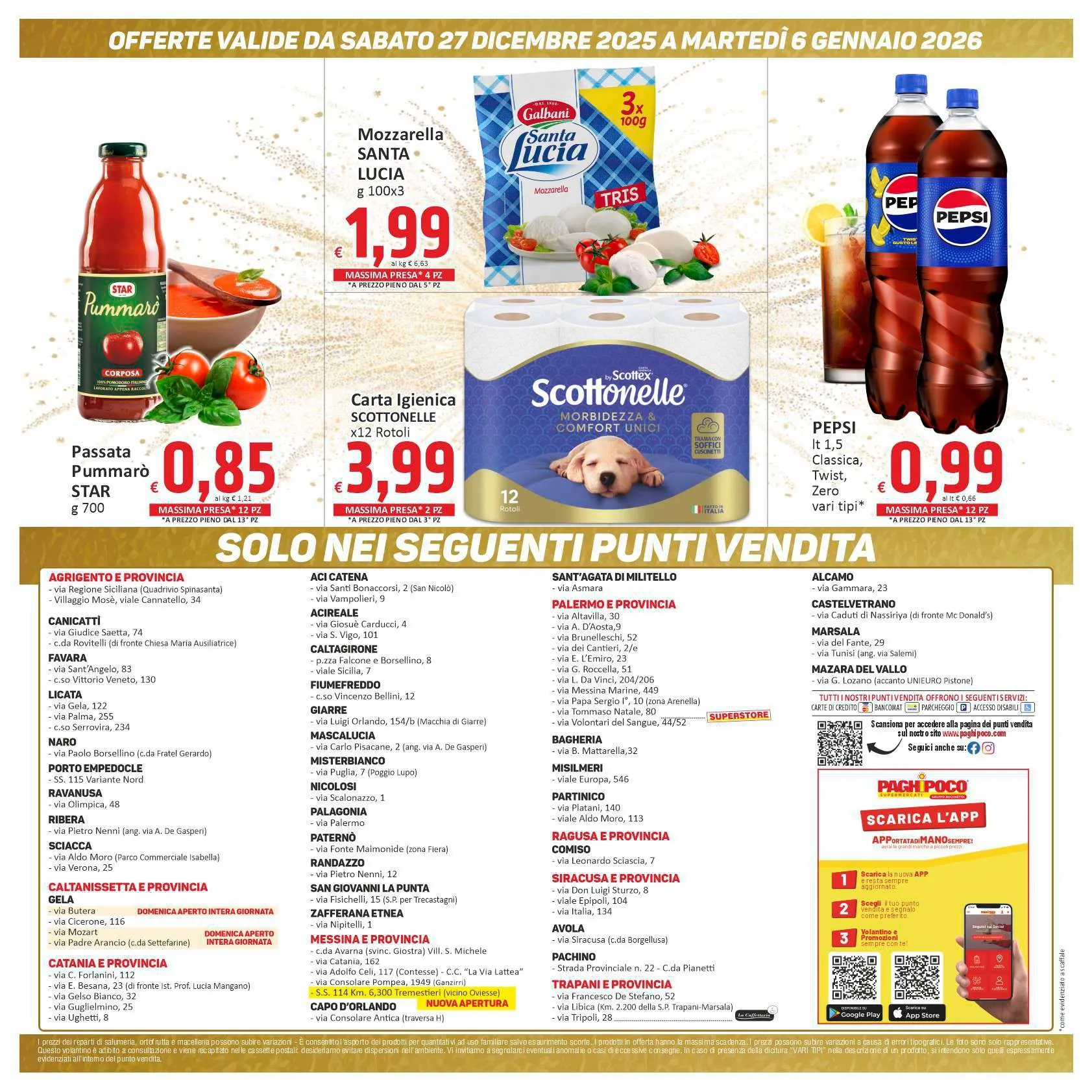  Volantini Paghi Poco da 27 dicembre a 6 gennaio di 2026 - Pagina del volantino 20