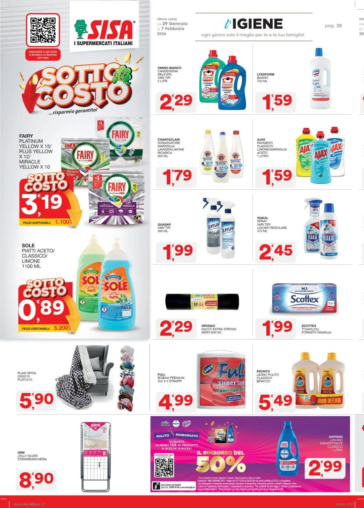 Volantini Sisa da 29 gennaio a 7 febbraio di 2026 - Pagina del volantino 20