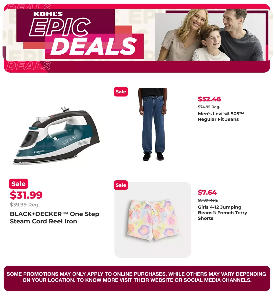 Weekly promotion Kohl's Sales spanning from May 13 to May 27 2026 - Page 20 for Catalogue 365