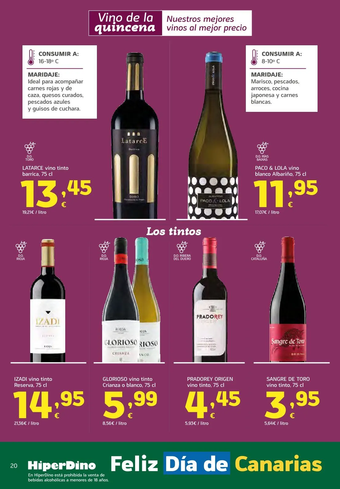 Catálogo de HiperDino Ofertas 25 de mayo al 8 de junio 2026 - Página 20