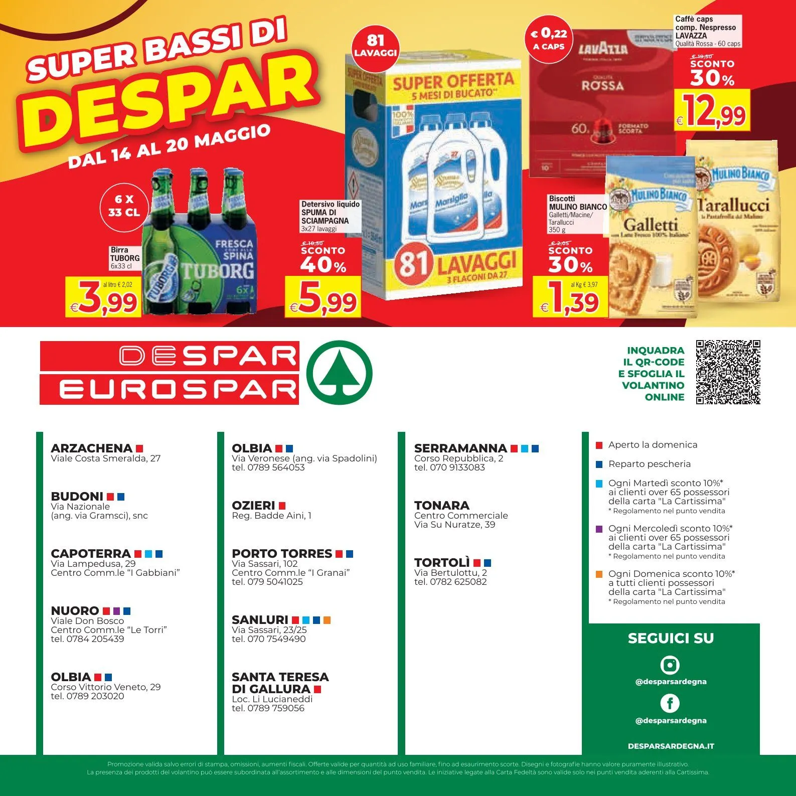 Volantini Eurospar da 7 maggio a 20 maggio di 2026 - Pagina del volantino 20