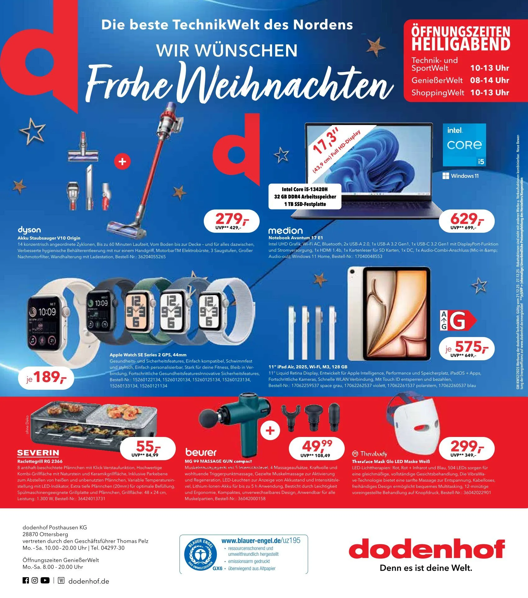 Dodenhof Angebote von 22. Dezember bis 27. Dezember 2025 - Prospekt seite 20