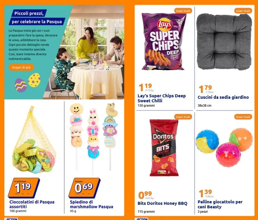 Action Volantino da 9 aprile a 15 aprile di 2025 - Pagina del volantino 20