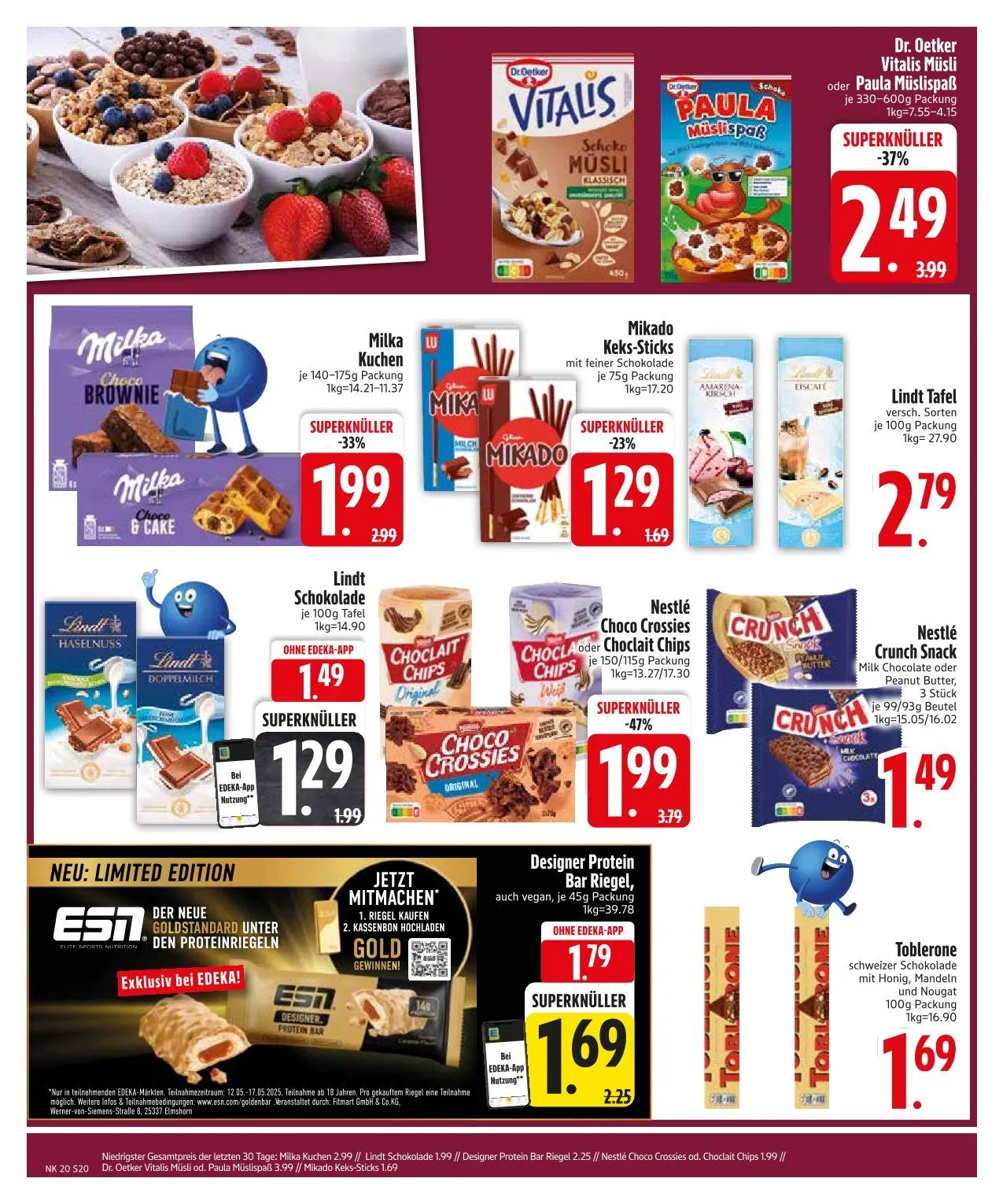 Edeka Prospekt von 12. Mai bis 17. Mai 2025 - Prospekt seite 20