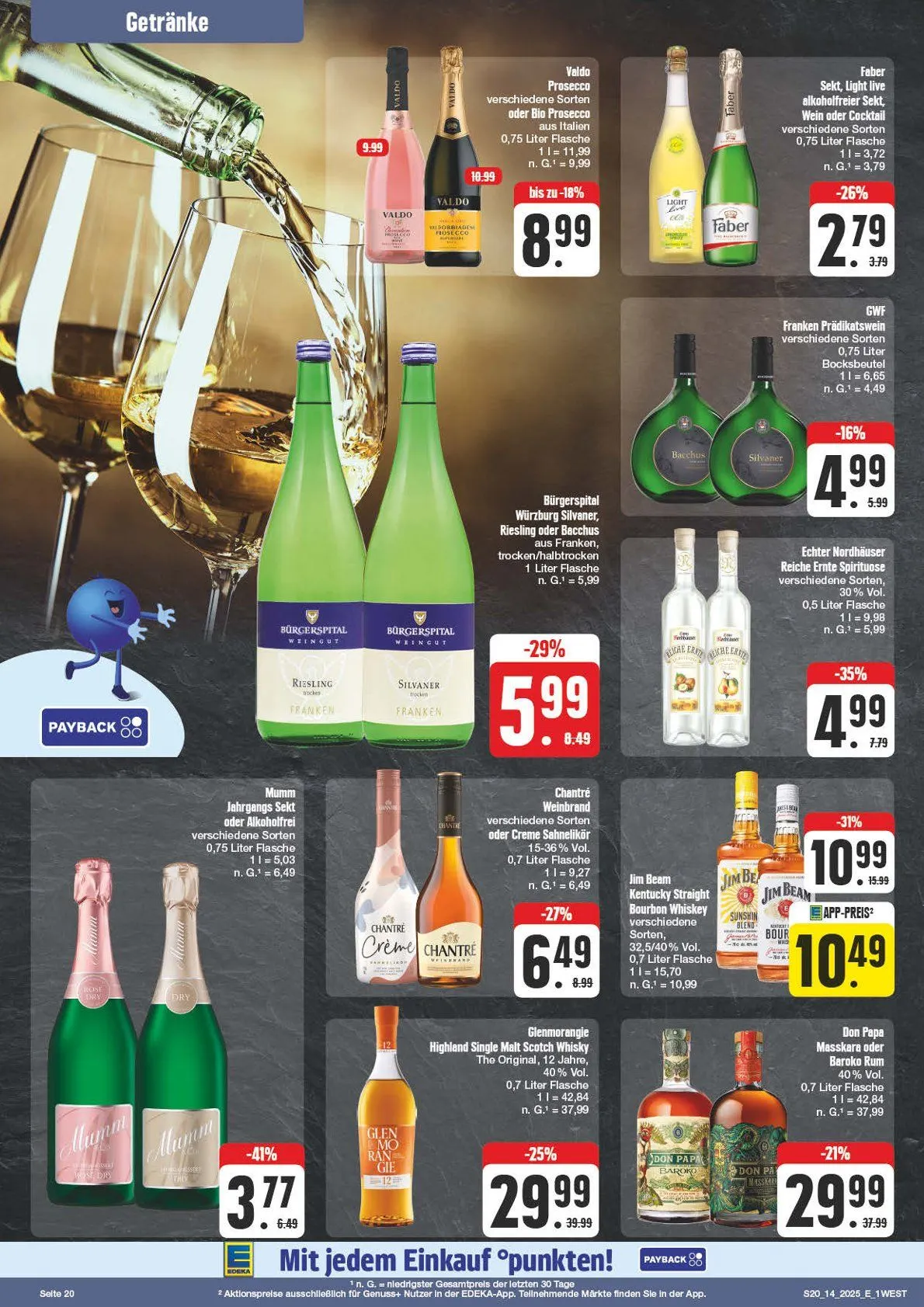 Edeka Prospekt von 31. März bis 5. April 2025 - Prospekt seite 20