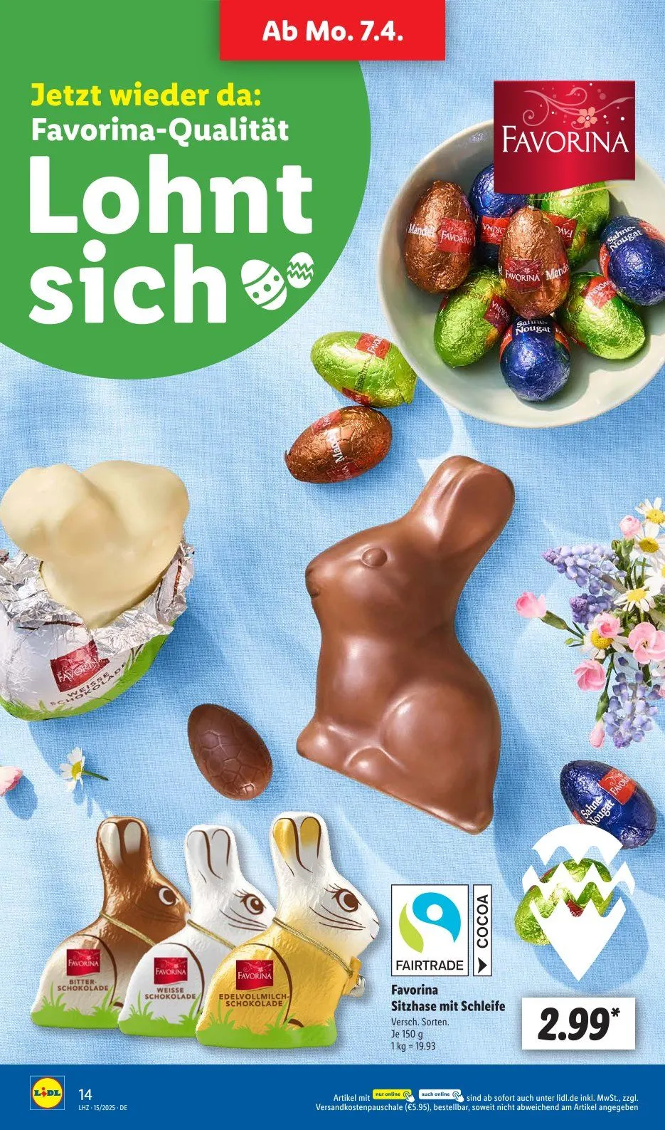 Lidl Prospekt von 7. April bis 12. April 2025 - Prospekt seite 20