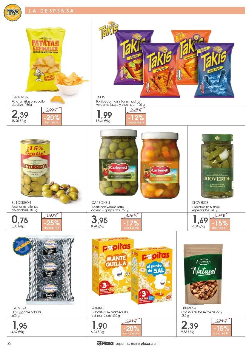 Catálogo de Supermercados Plaza Ofertas 29 de mayo al 11 de junio 2025 - Página 20
