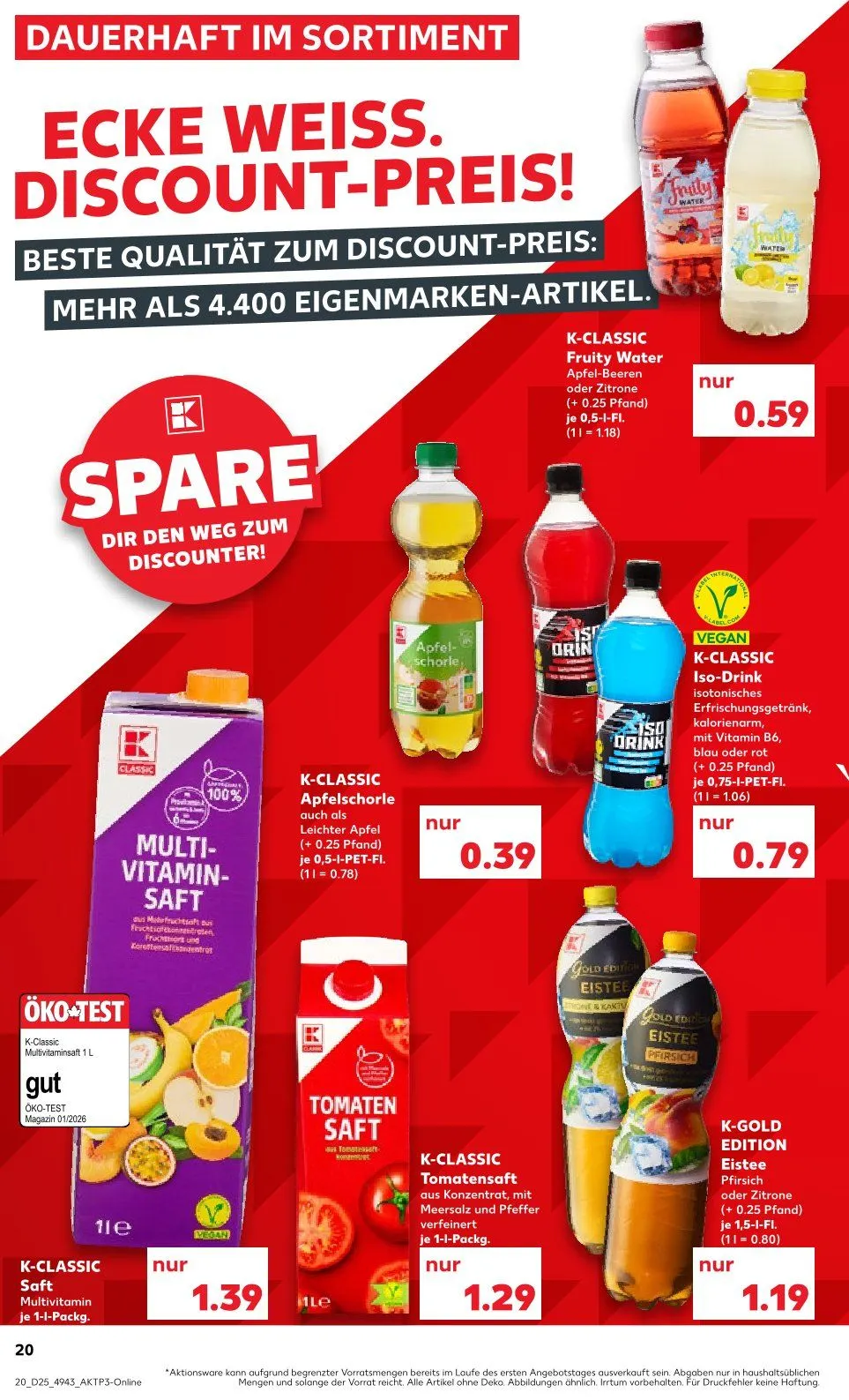 Kaufland Prospekte von 18. Juni bis 24. Juni 2026 - Prospekt seite 20
