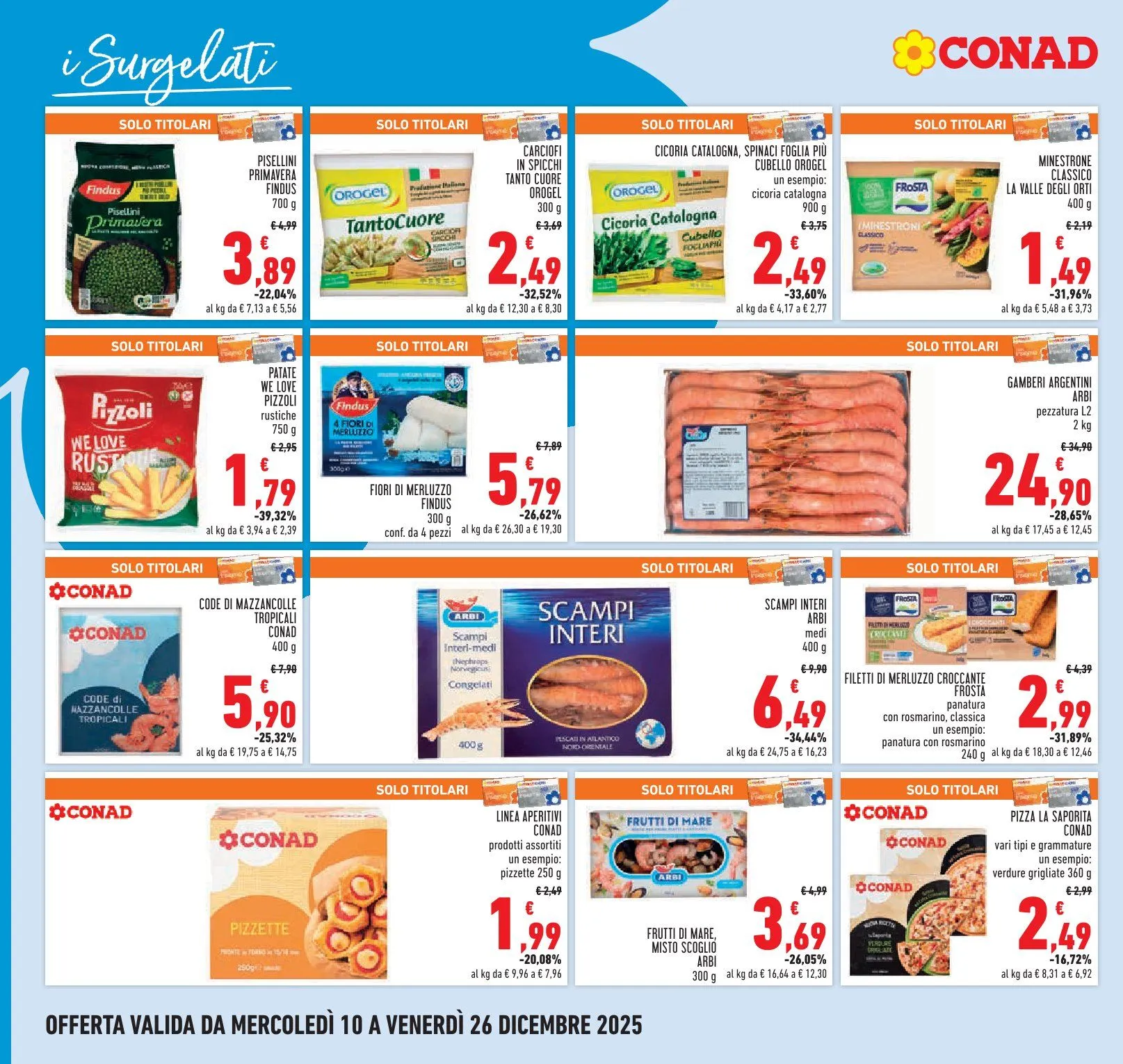  Sapori & Dintorni Conad da 10 dicembre a 26 dicembre di 2025 - Pagina del volantino 20