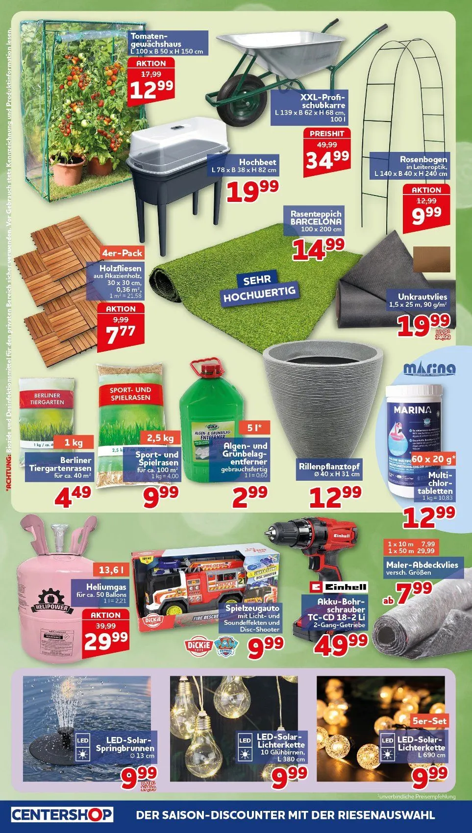 CENTERSHOP Angebote von 18. Mai bis 23. Mai 2026 - Prospekt seite 20