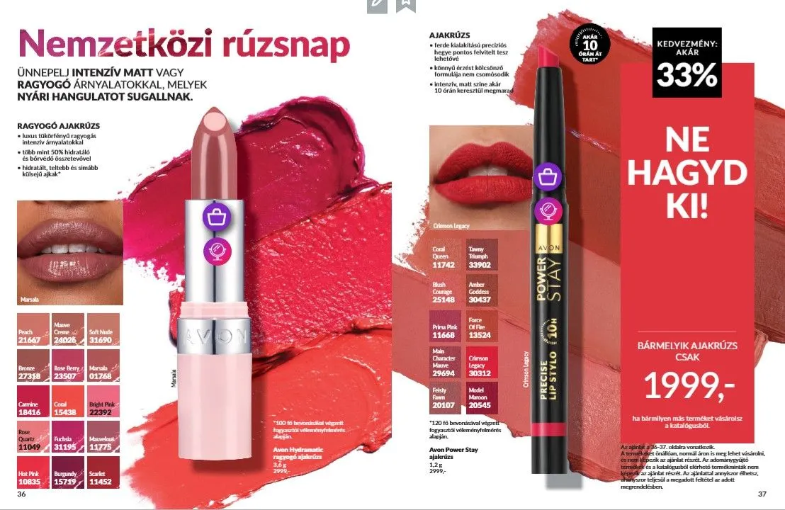 Katalógus Avon legfrissebb ajánlatai július 1.-tól július 31.-ig 2025. - Oldal 19