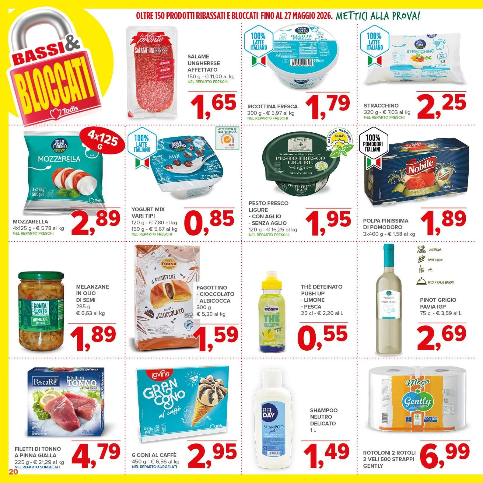 Volantini Todis da 23 aprile a 3 maggio di 2026 - Pagina del volantino 20