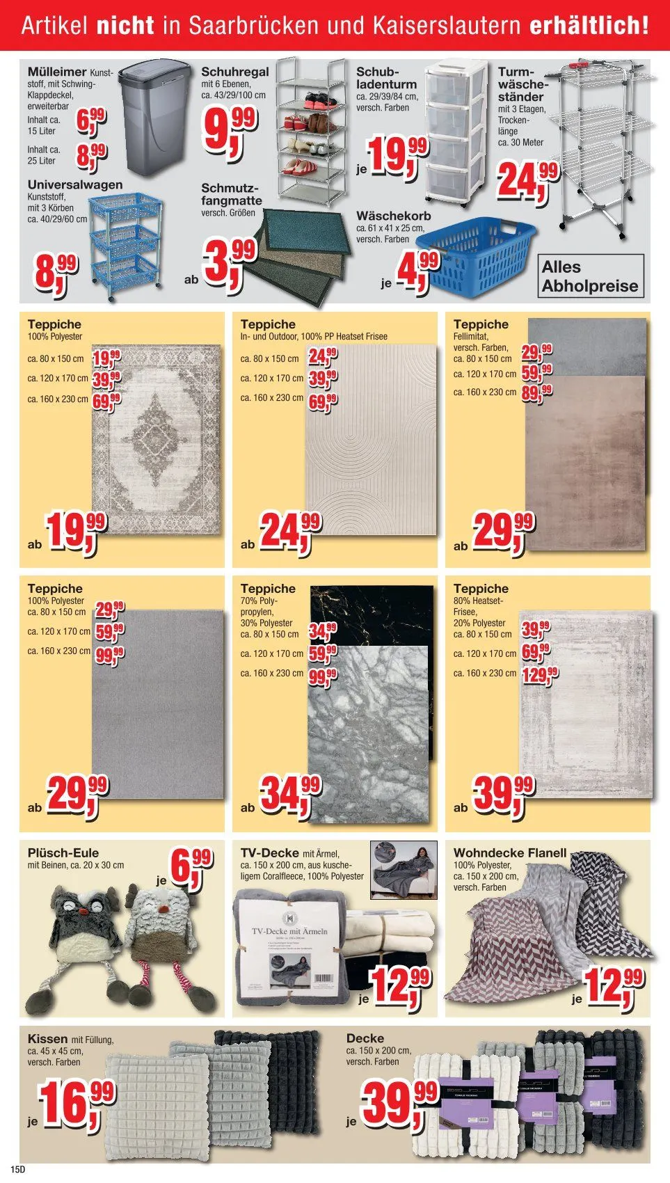 Möbelfundgrube Angebote von 3. April bis 16. April 2025 - Prospekt seite 20