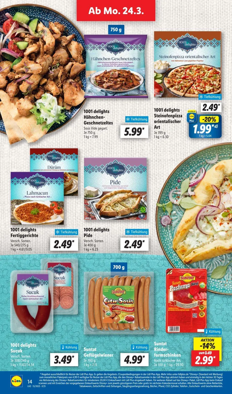 Lidl Prospekt von 24. März bis 29. März 2025 - Prospekt seite 20