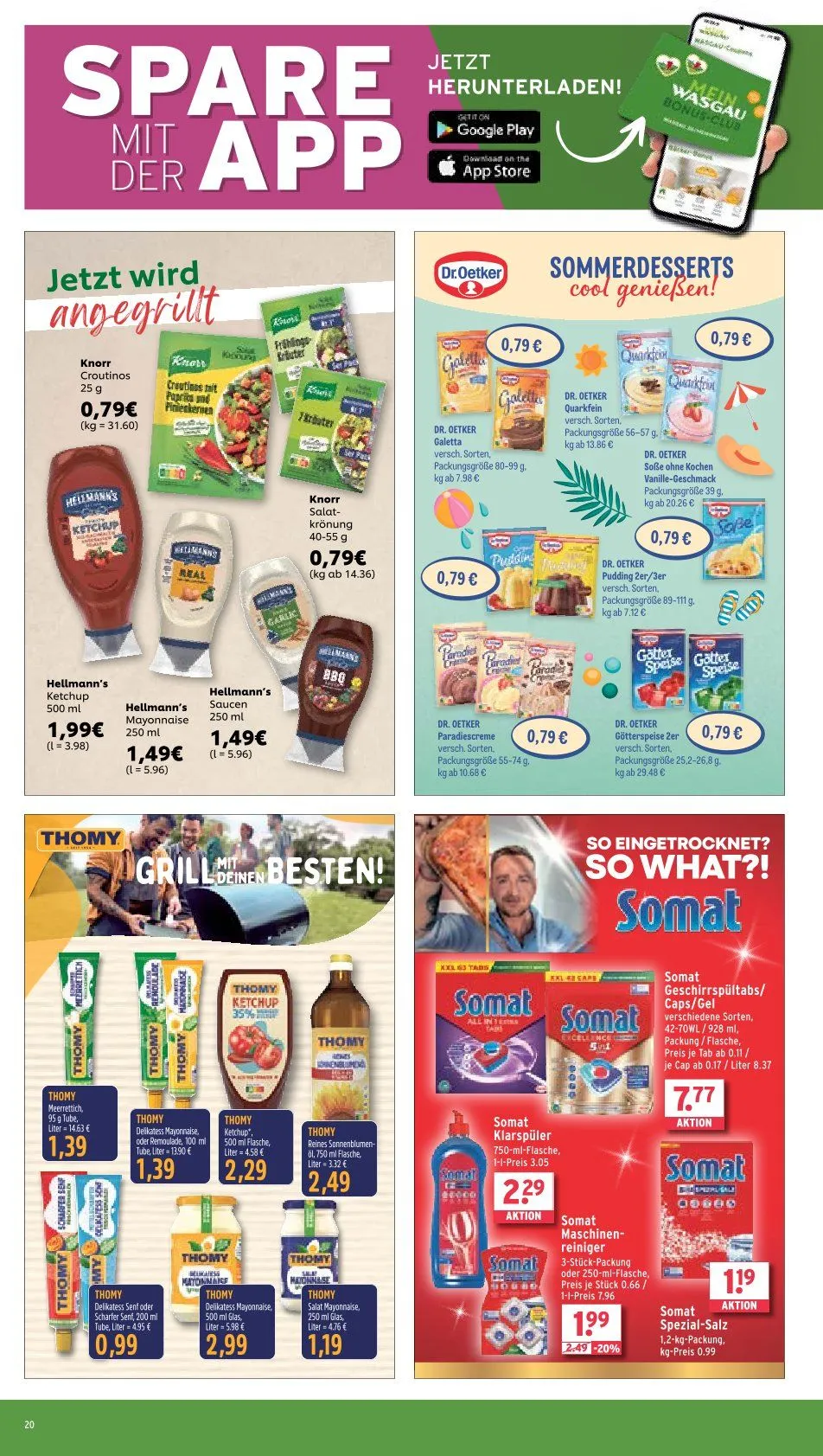 Wasgau Prospekt von 16. Juni bis 21. Juni 2025 - Prospekt seite 18