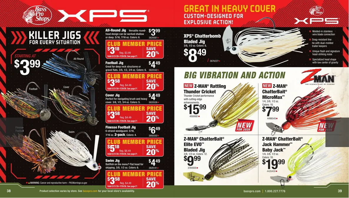 Weekly ad Bass Pro Shops  Sales from May 26 to May 31 2026 - Page 20