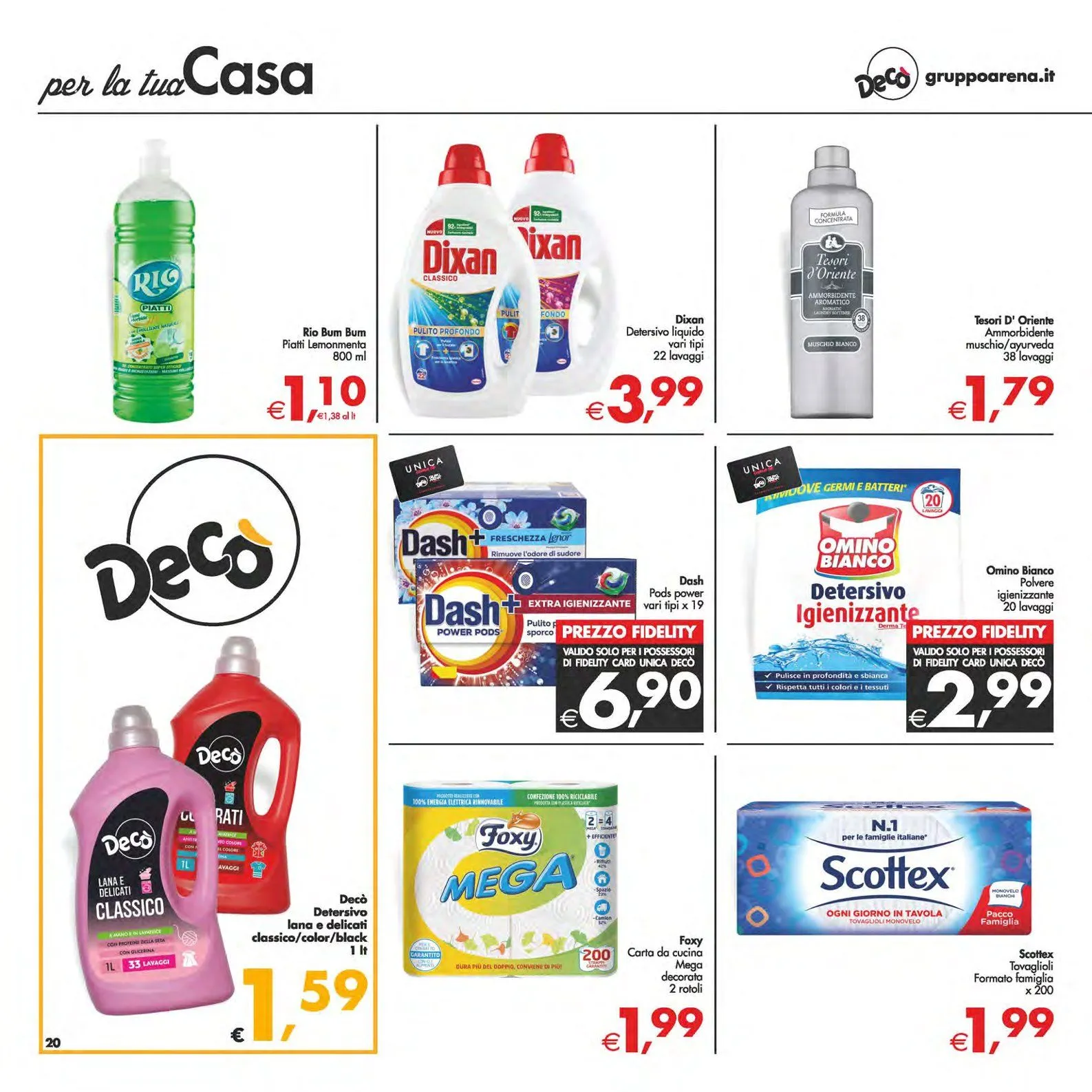  Volantini Deco Maxistore da 6 marzo a 16 marzo di 2026 - Pagina del volantino 20