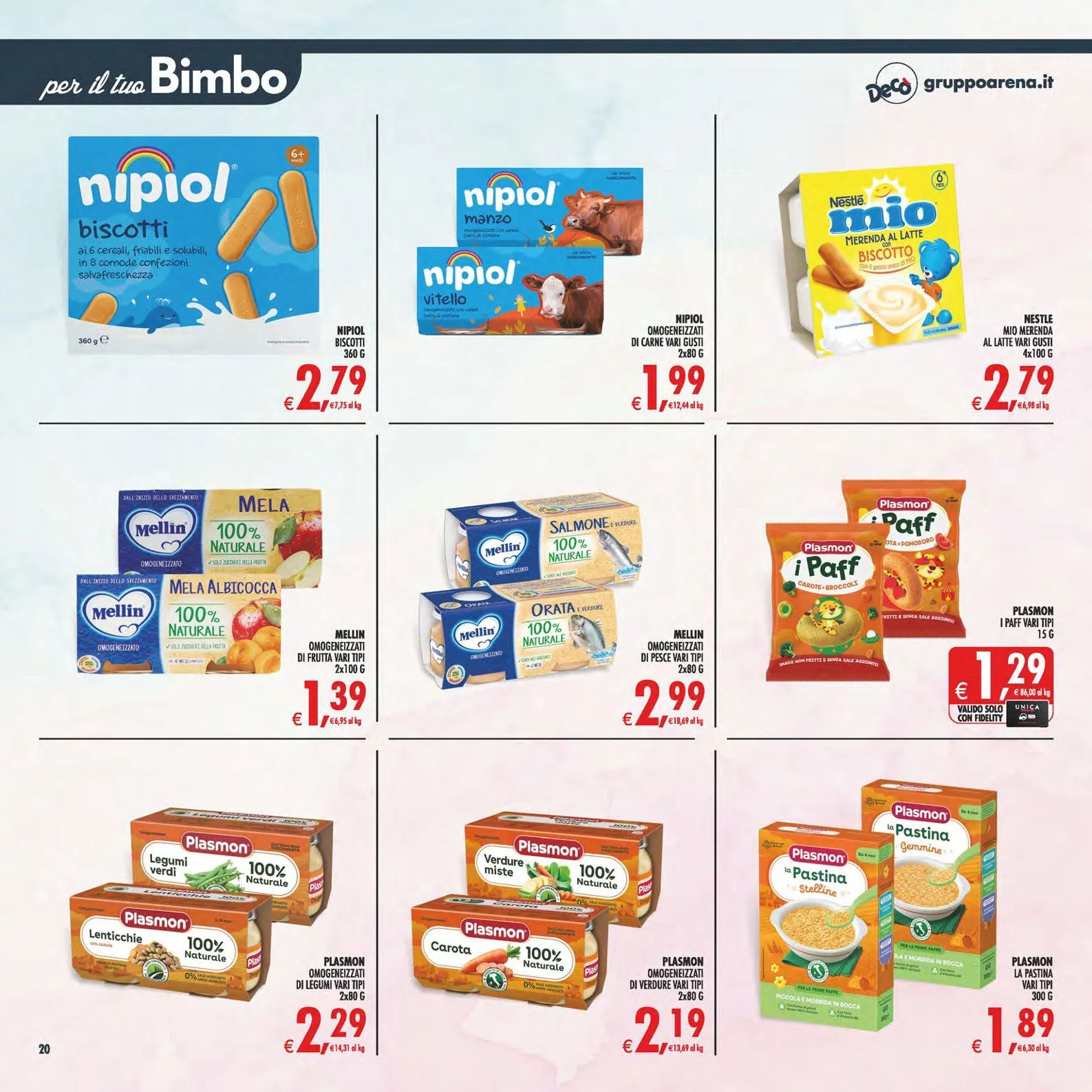 Volantini Deco Supermercati da 10 luglio a 20 luglio di 2026 - Pagina del volantino 20