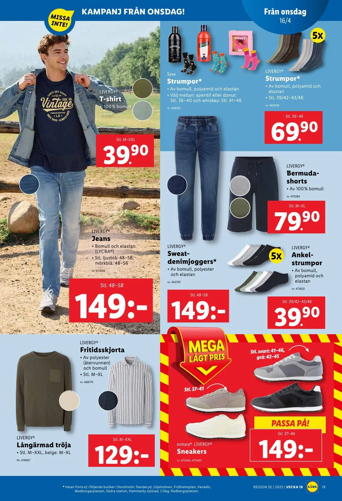 Lidl specialer bjudanden från 14 april till 30 april 2025 - Reklamblad sidor 20