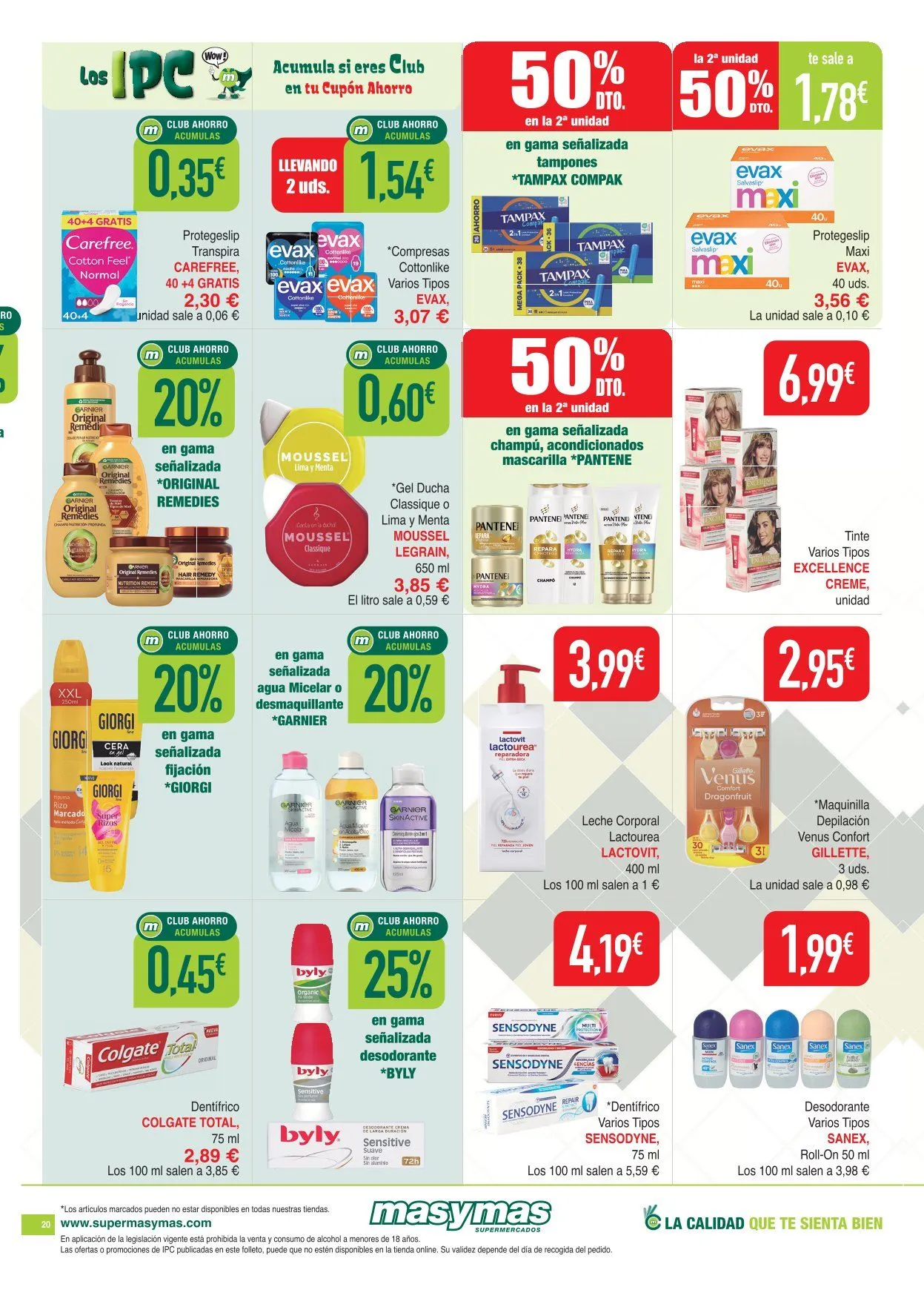 Catálogo de Supermercados masymas Ofertas 28 de mayo al 24 de junio 2026 - Página 20