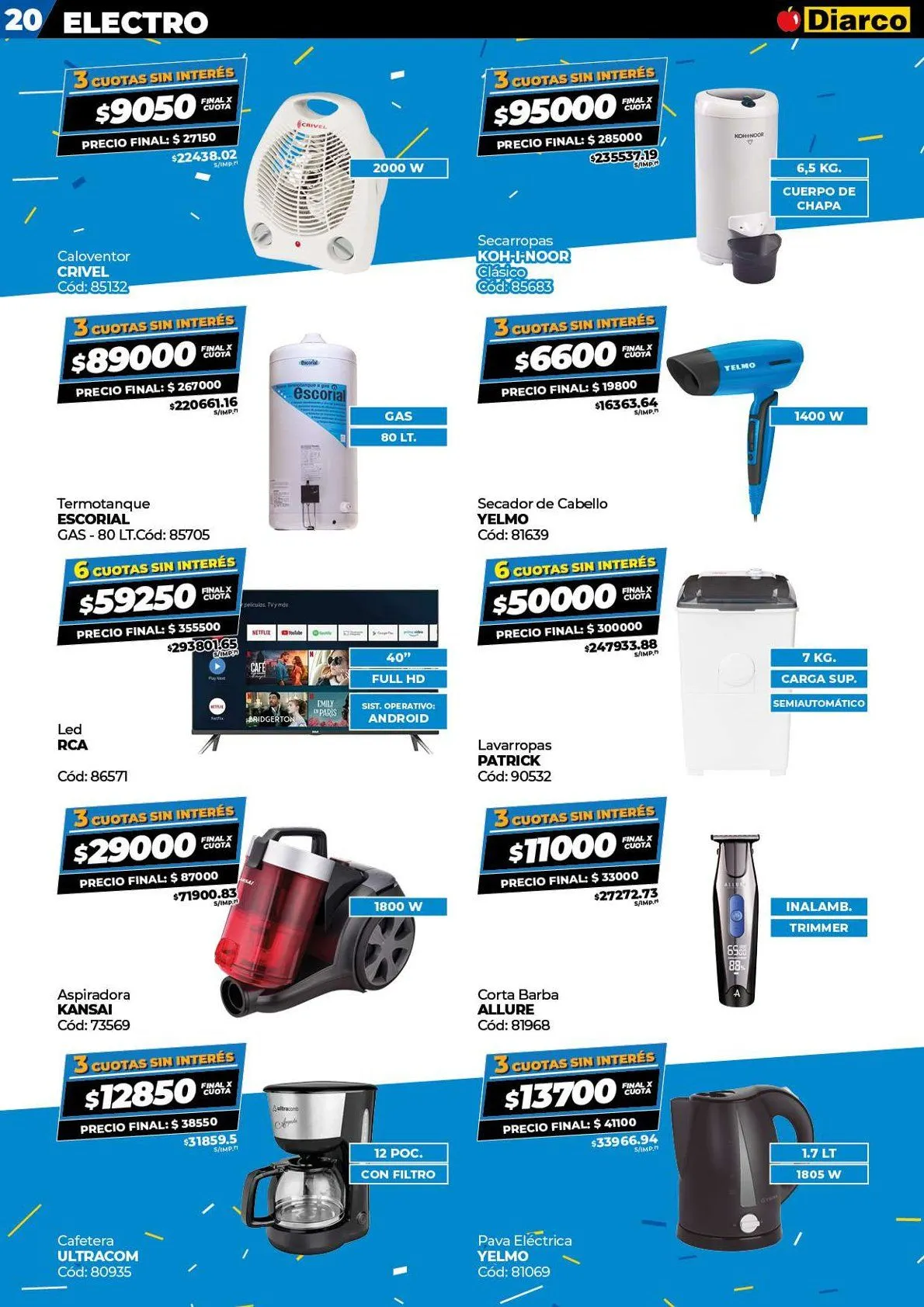 Ofertas de Diarco Ofertas de la semana 21 de julio al 25 de julio 2025 - Página 20 del catálogo