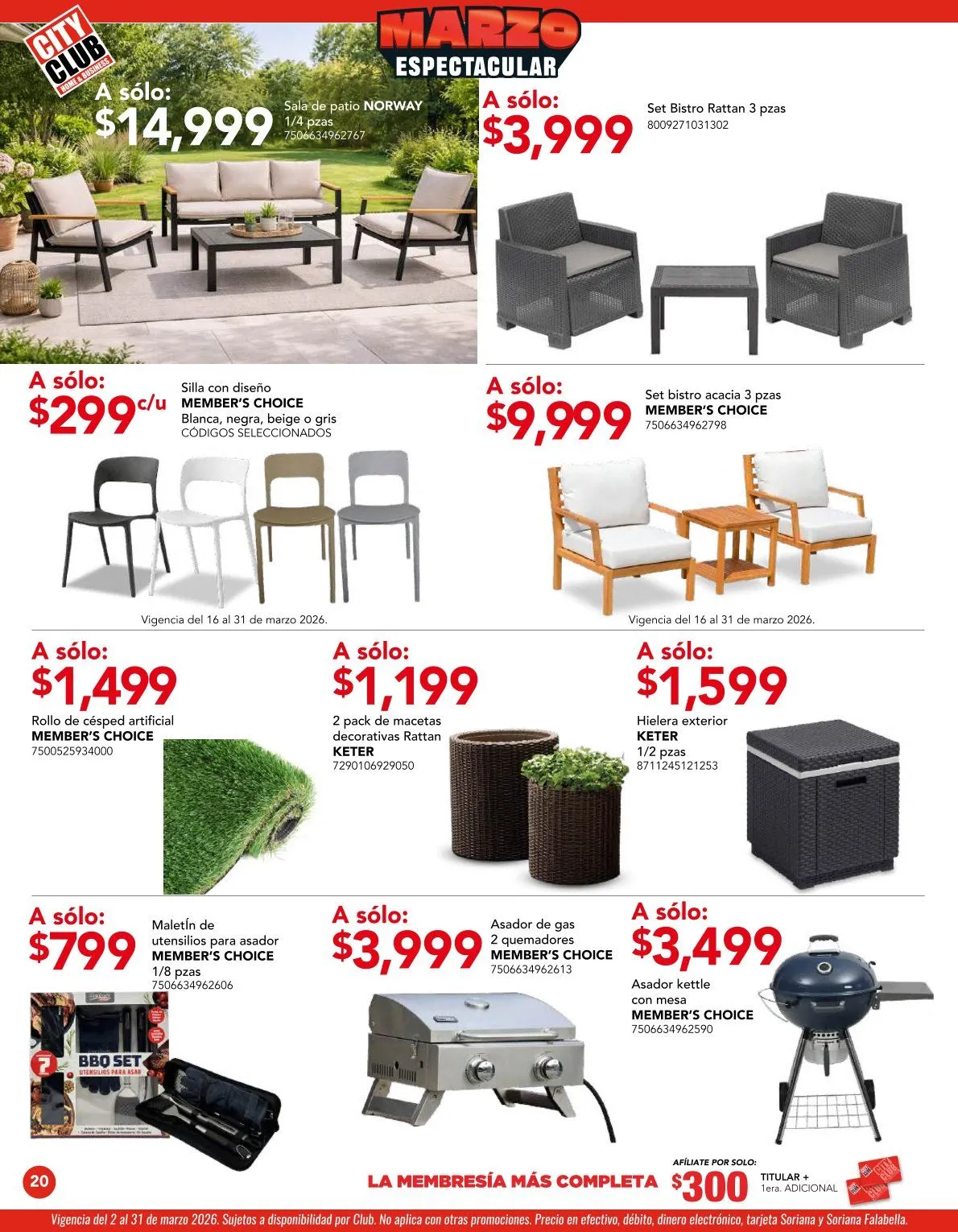Catálogo de Ofertas  City Club 2 de marzo al 31 de marzo 2026 - Pagina 20