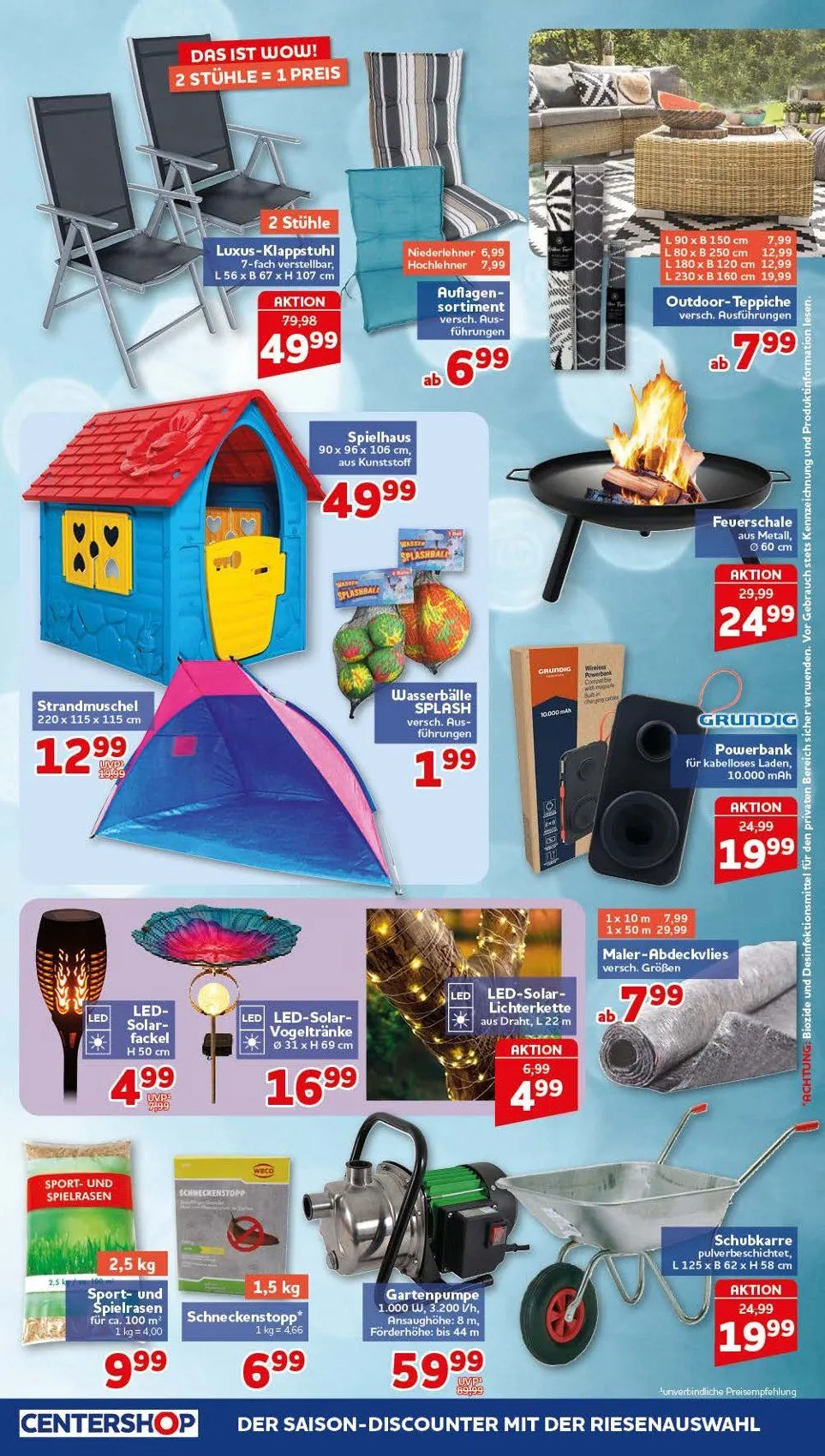 CENTERSHOP Prospekte von 20. Juli bis 25. Juli 2026 - Prospekt seite 20