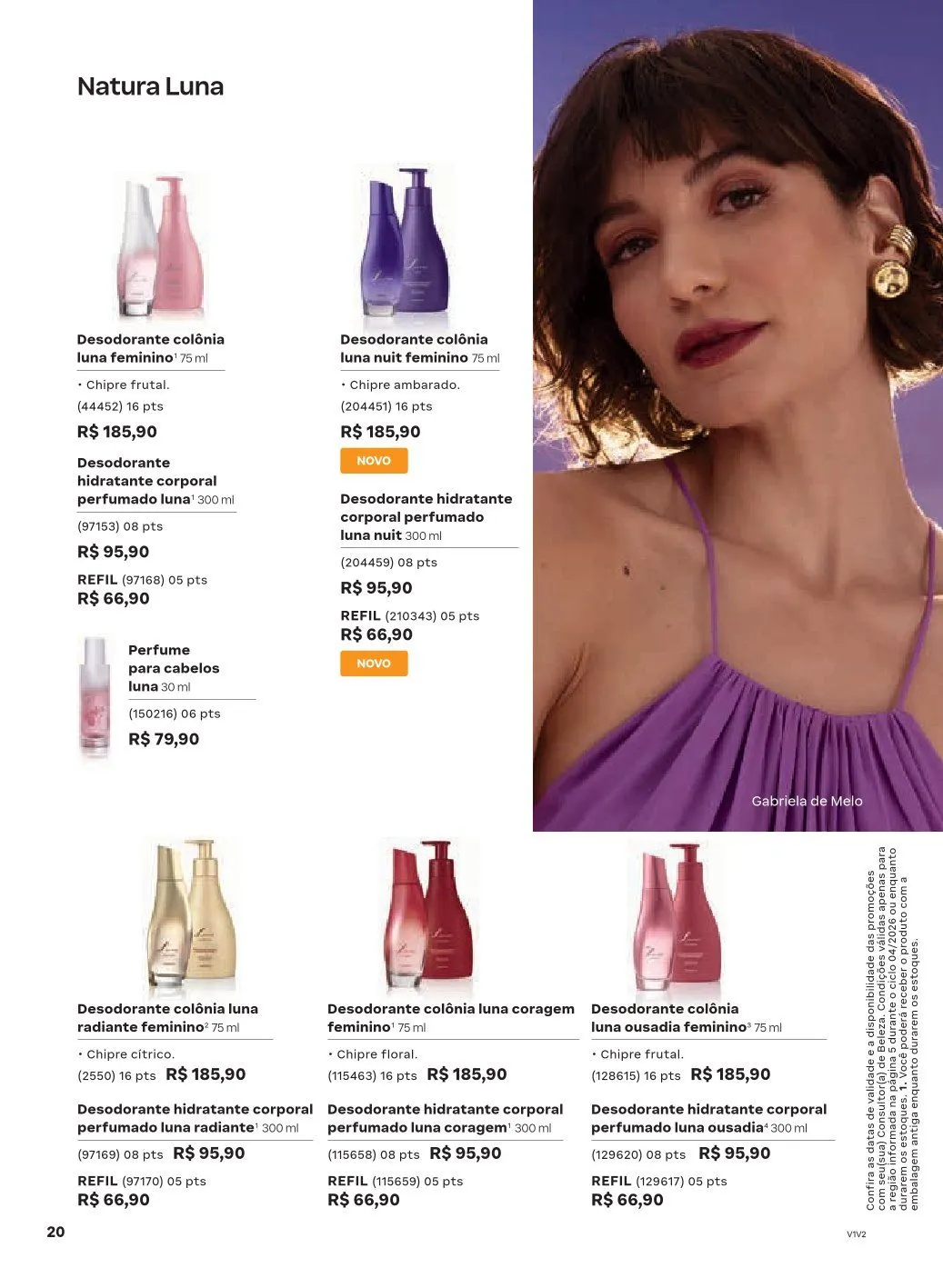 Encarte de NATURA 1 de abril até 30 de abril 2026 - Pagina 20