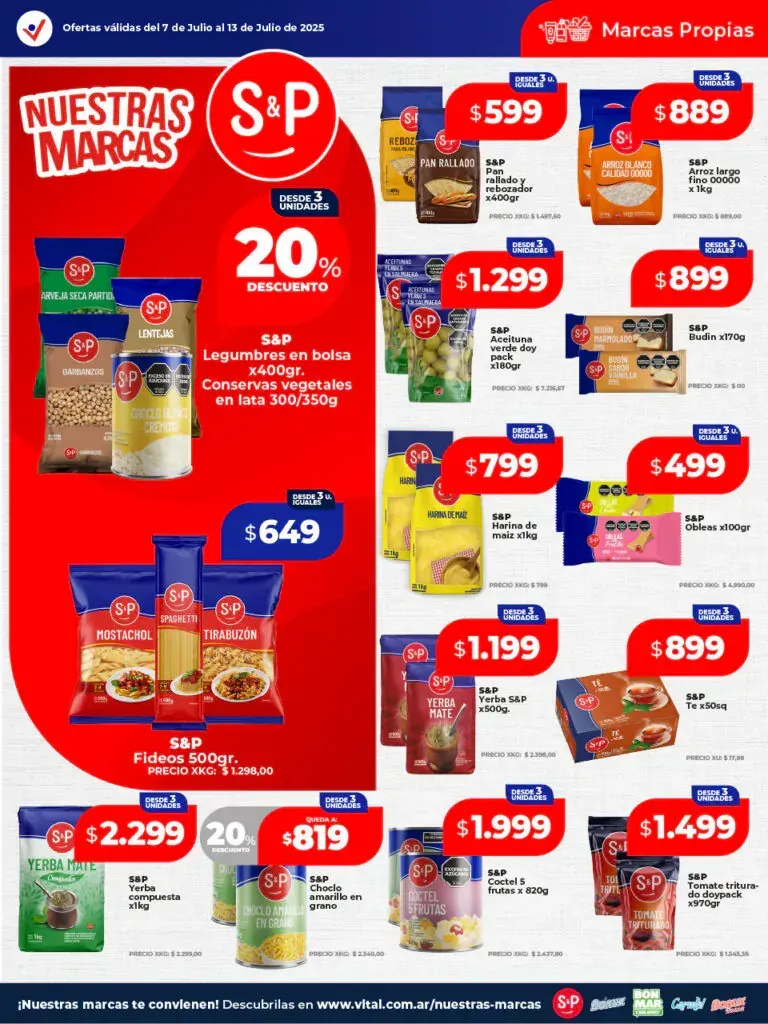 Ofertas de Ofertas Vital 7 de julio al 13 de julio 2025 - Página 21 del catálogo