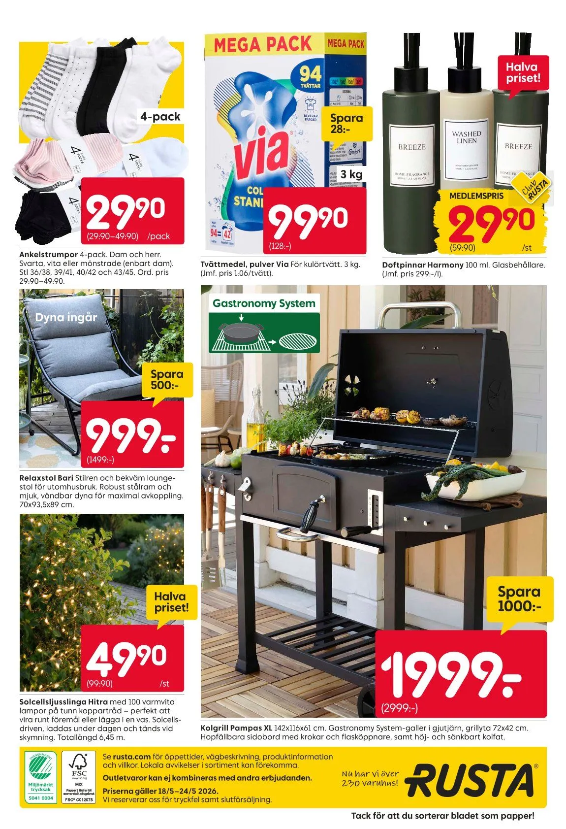 Senaste Rusta erbjudanden från 18 maj till 24 maj 2026 - Reklamblad sidor 20