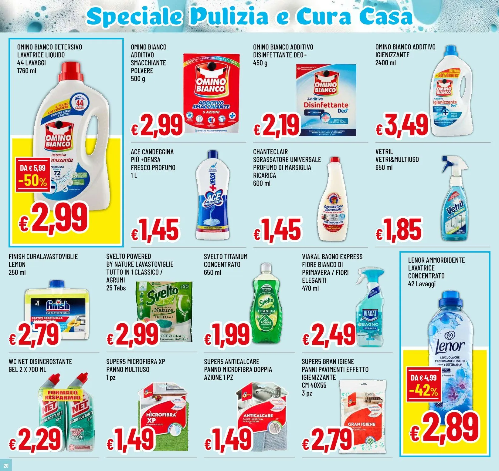 Volantini Famila da 7 aprile a 22 aprile di 2026 - Pagina del volantino 20