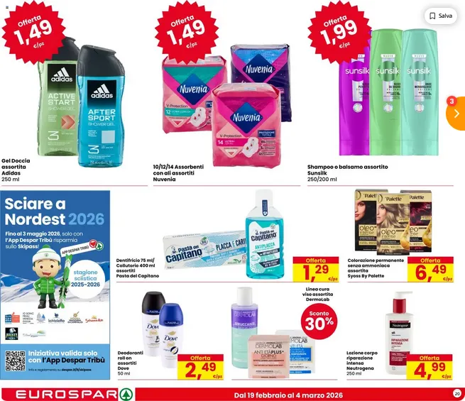 Volantino  Eurospar da 20 febbraio a 4 marzo di 2026 - Pagina del volantino 20