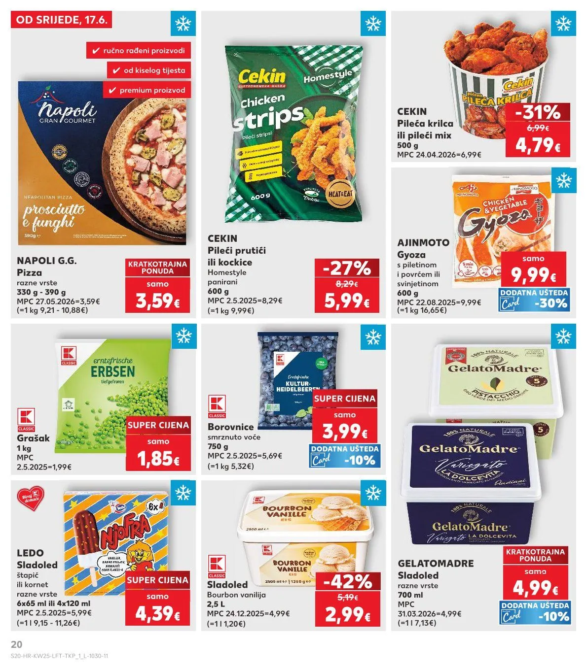 Katalog Kaufland  od 17. lipnja do 23. lipnja 2026. - Pregled Stranica 20