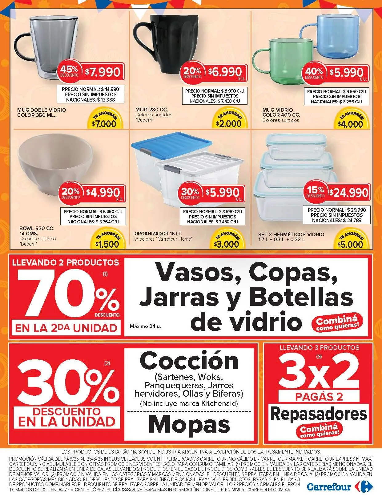 Ofertas de Ofertas Carrefour 19 de agosto al 26 de agosto 2025 - Página 19 del catálogo