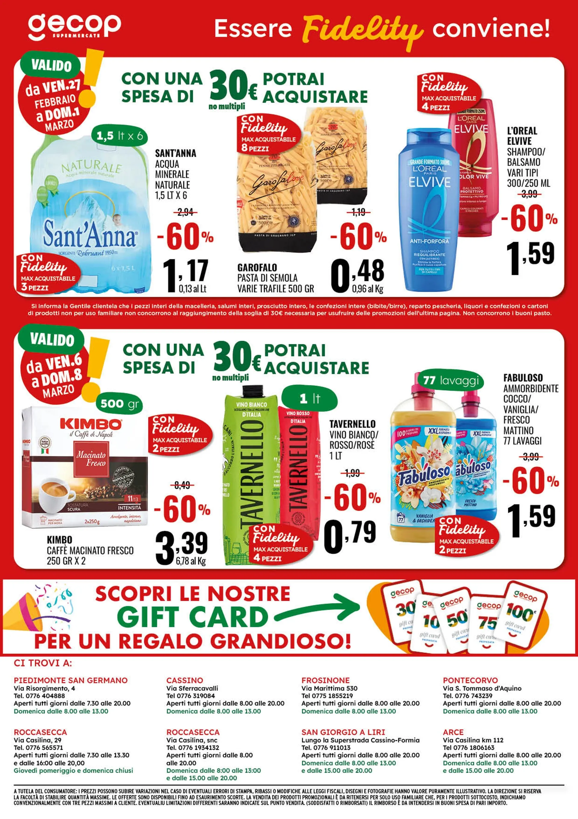 Volantini Gecop da 23 febbraio a 8 marzo di 2026 - Pagina del volantino 20