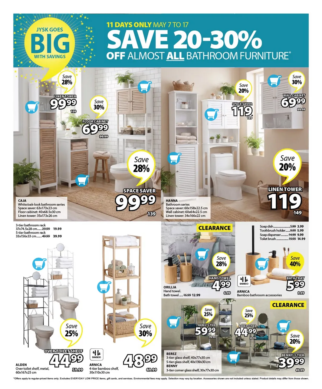 JYSK Sales from May 7 to May 20 2026 - flyer page 20