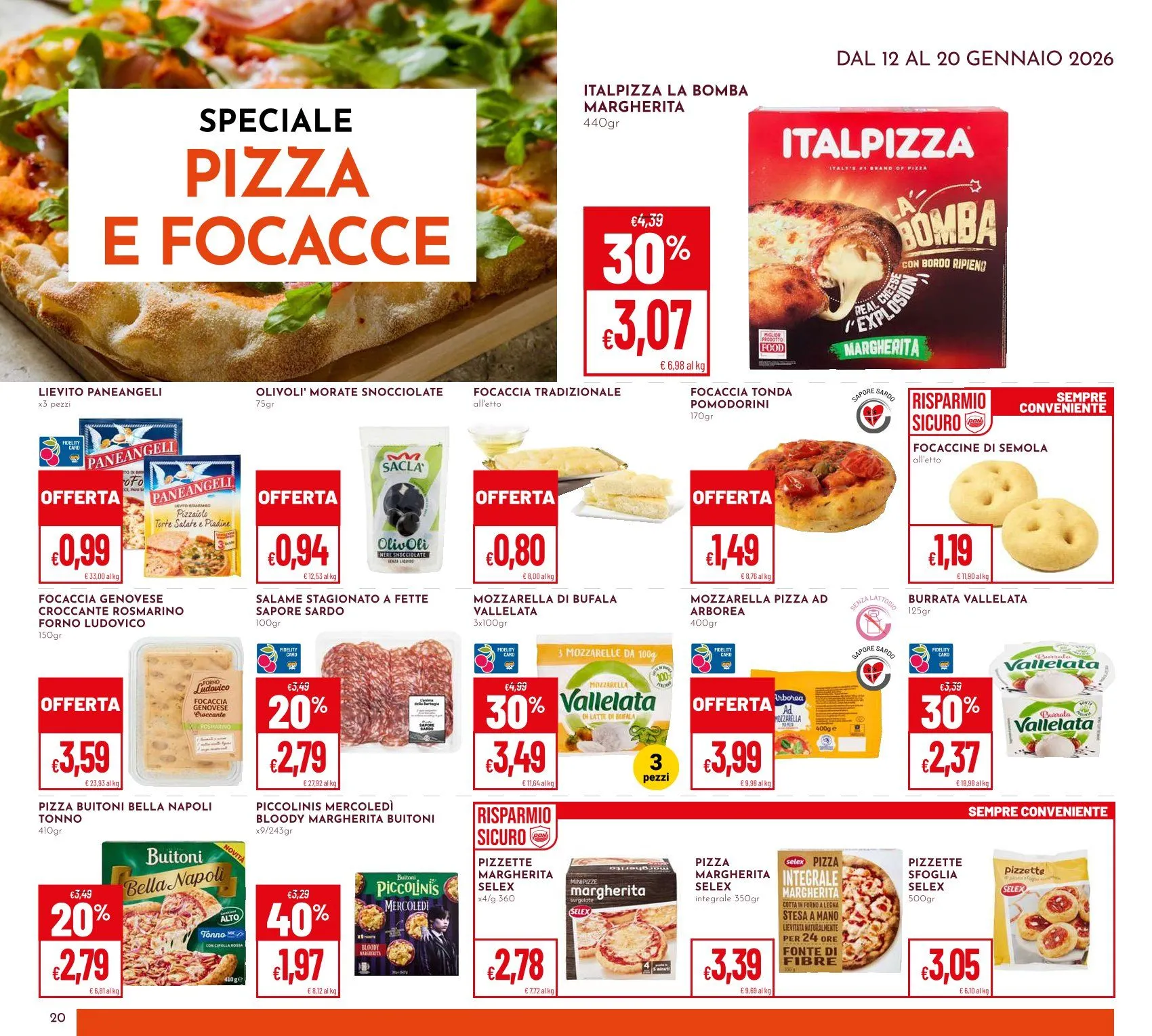 Volantini Pan da 12 gennaio a 20 gennaio di 2026 - Pagina del volantino 20