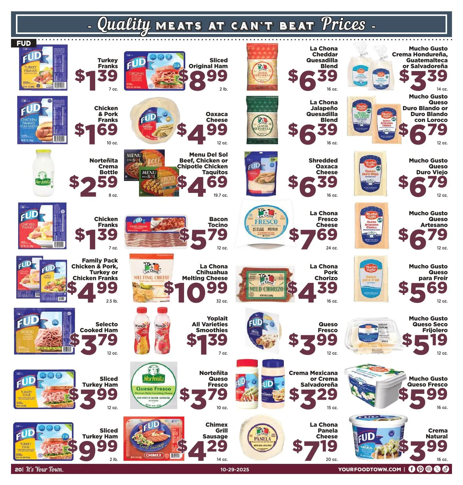 Weekly ad Foodtown weekly ads from October 29 to November 4 2025 - Page 20
