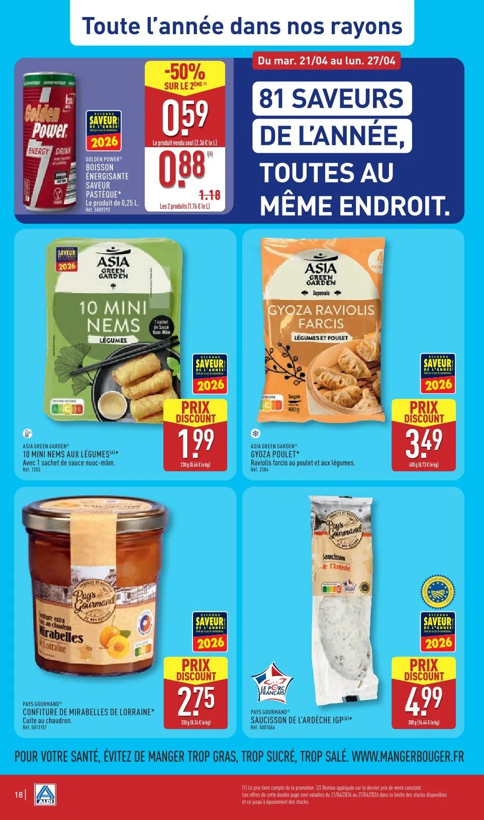 ALDI Catlogue du 21 avril au 27 avril 2026 - Catalogue page 20