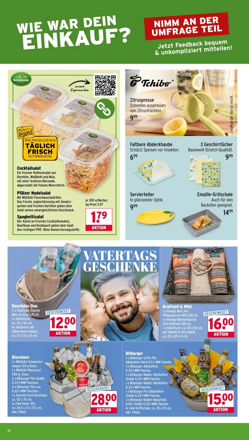  Wasgau Angebote von 11. Mai bis 16. Mai 2026 - Prospekt seite 20