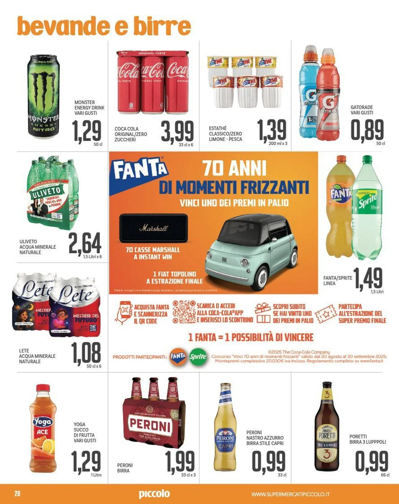 Volantini Piccolo da 15 settembre a 28 settembre di 2025 - Pagina del volantino 20