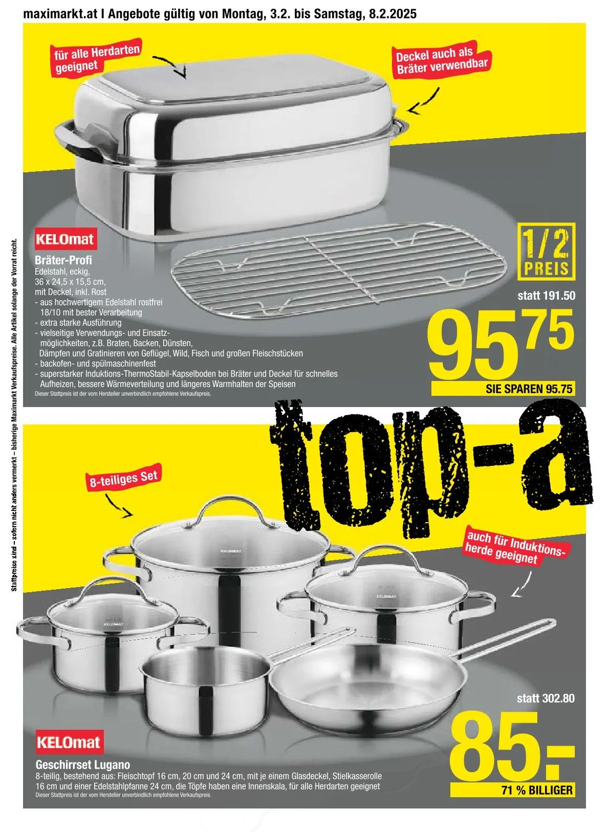 Maximarkt Angebote von 3. Februar bis 8. Februar 2025 - Flugblätt seite 20