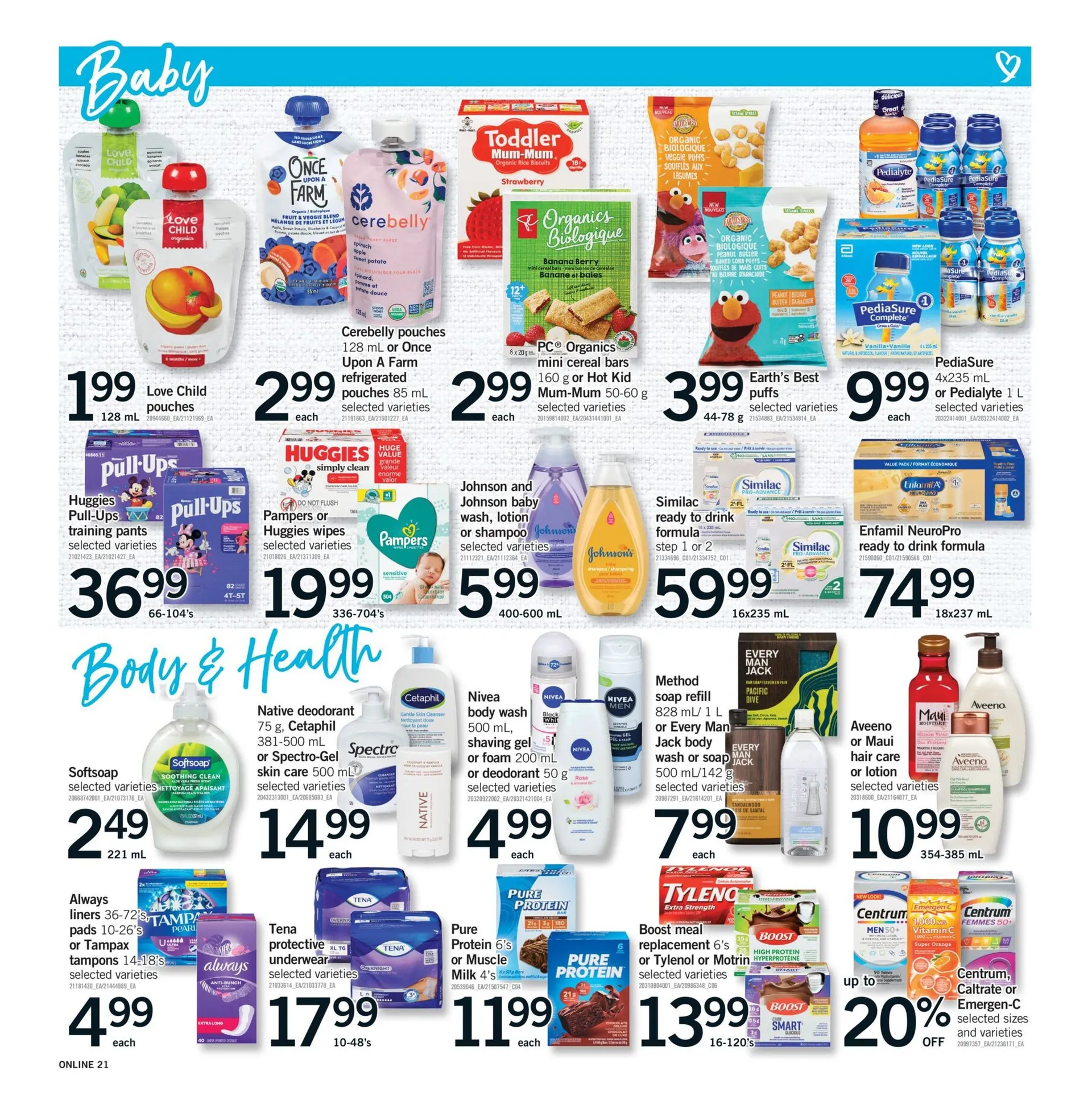 Fortinos Sales from July 31 to August 6 2025 - flyer page 20