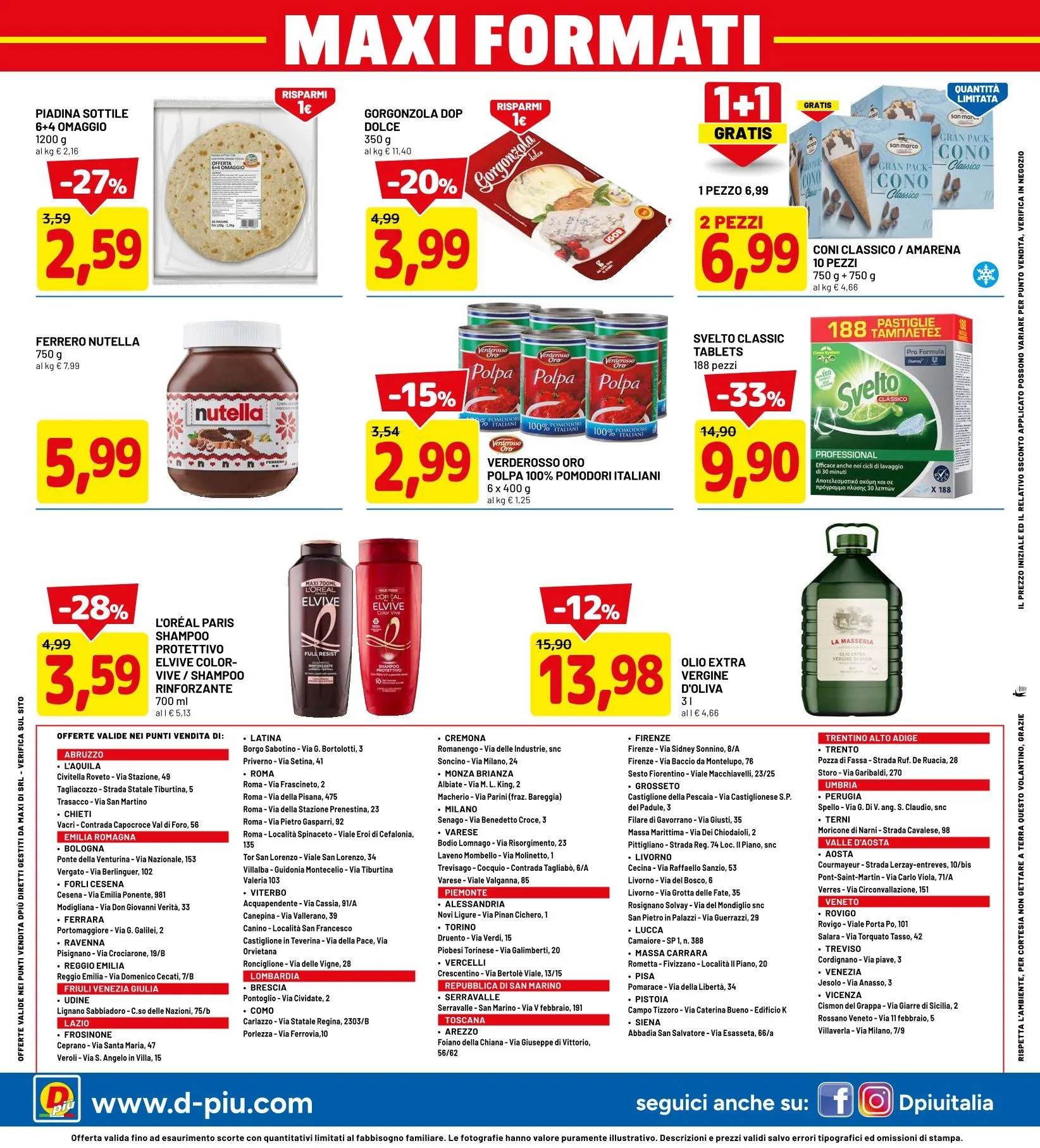 Volantini D Più da 2 ottobre a 11 ottobre di 2025 - Pagina del volantino 20